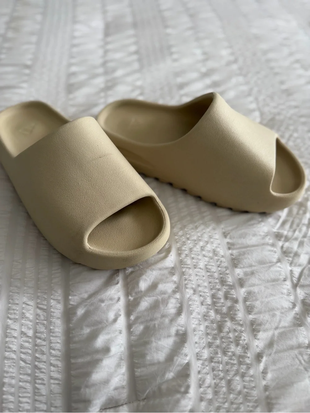 Adidas Yeezy Slides Color: Bone Size: 8